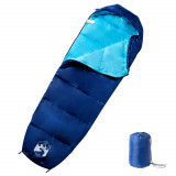 VidaXL Sac de dormit tip mumie pentru adulți de camping, 3 anotimpuri