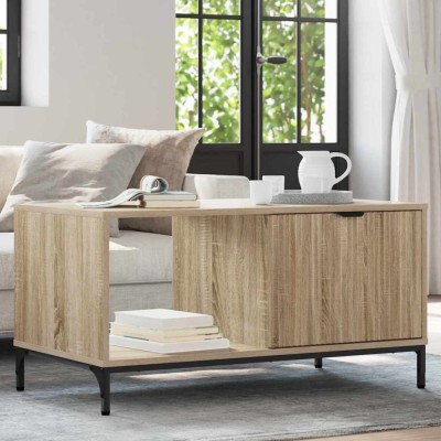 vidaXL Masă de cafea Stejar sonoma 90 x 49 x 46 cm Lemn compozit 883446 foto