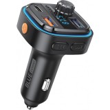 Modulator FM Bluetooth Blue Power BPBCC08, 2 x USB-A - 1 x USB-C