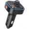 Modulator FM Bluetooth Blue Power BPBCC08, 2 x USB-A - 1 x USB-C