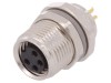 Conector M8 Mamă 4-PIN IP67 30V, TE Connectivity