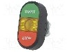 Intrerupator dublu, 22mm, seria MPD, IP66, ABB - 1SFA611133R1103 foto