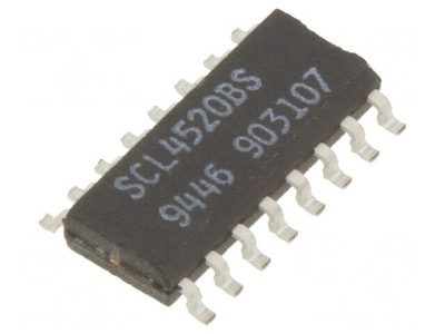 Numărător Binar Digital CMOS SMD 3-18VDC foto