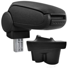 Cotieră pentru Opel Corsa E (09.2014-) negru material textil (Cotieră)