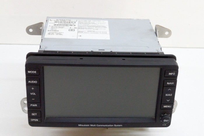 Unitate radio CD navigație MITSUBISHI ASX GA_W_ 2011 OEM: Off-road | 18254357