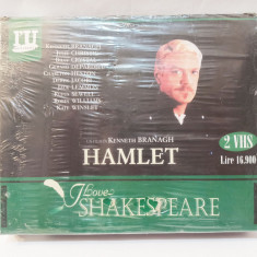 Caseta video VHS originala film - Hamlet - sigilata - limba italiana