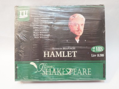 Caseta video VHS originala film - Hamlet - sigilata - limba italiana foto