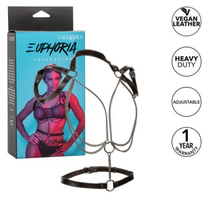 CALEXOTICS - EUPHORIA MULTICHAIN HALTER HARNESS PREMIUM foto
