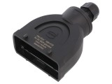 Carcasă pentru Conectori HDC Han-Eco B 16B Drept