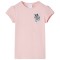 Tricou pentru copii, roz deschis, 92 10779