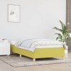Cadru de pat, verde, 90 x 200 cm, material textil