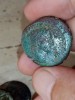Moneda Antică Imperiul Roman Sestertius 25mm Bronz Autentică - Act Proveniență