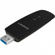 Adaptor wireless Linksys WUSB6300, Dual Band Wireless AC1200 foto