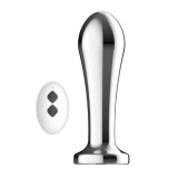 Dopuri cu vibratii - Toosh Sonda Anala Vibratoare din Metal cu Telecomanda 10 Viteze de Vibratie