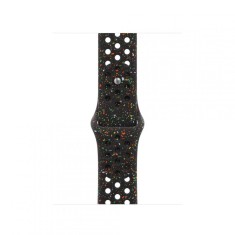 Curea Apple pentru Apple Watch 42mm Midnight Black Nike Sport Band S/M