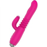 Nalone-Idol Plus Vibrator Rabbit Rotativ cu Miscare Sus-jos si
