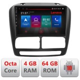 Navigatie Fiat Doblo 2010-2017 si Opel Combo 2010-2017 4+64 GB Octa Core LTE Android radio gps internet Kit-DOB v1 RESIGILAT CarStore Technology