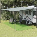 vidaXL Covor pentru cort, verde deschis, 250x550 cm, HDPE