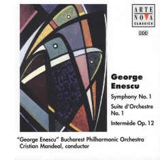 CD # George Enescu - "George Enescu" Bucharest Philharmonic, Cristian Mandeal &ndash; Symphony No. 1 / Suite D'Orchestre No. 1 / Interm&egrave;de Op. 12 (EX)