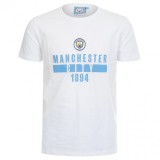Manchester City tricou de bărbați No2 Tee white - XL, Manchester City Official