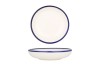 Rinart Placa de service - Blue Edge - Por&Aring;&pound;elan - 10 cm - set de 2