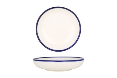 Rinart Placa de service - Blue Edge - Por&amp;Aring;&amp;pound;elan - 10 cm - set de 2 foto