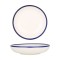 Rinart Placa de service - Blue Edge - Por&Aring;&pound;elan - 13 cm - set de 2