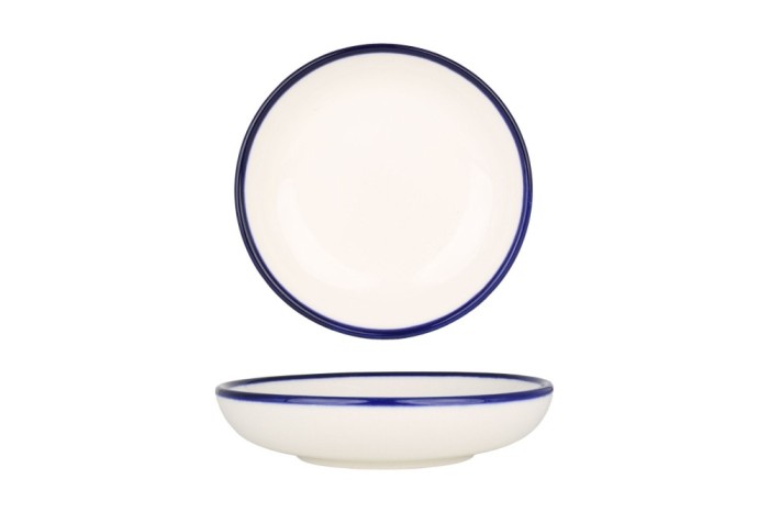 Rinart Placa de service - Blue Edge - Por&Aring;&pound;elan - 10 cm - set de 2