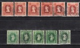 A12 S1 3 - Timbre foarte vechi - Ungaria - timbre PORTO, Posta, Stampilat