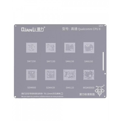 Sita BGA QIANLI QS14 pentru CPU Qualcomm 700 / 600 / 800 / 400 Series foto