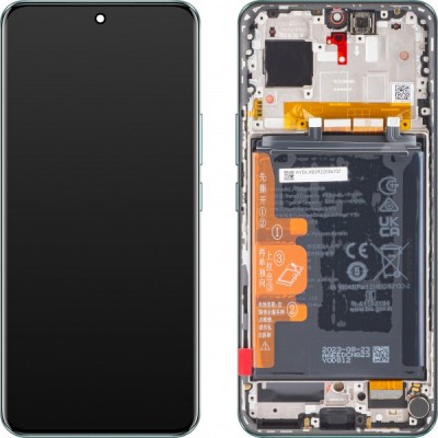 Display cu Touchscreen Honor 90, cu Rama si Acumulator, Verde (Emerald Green), Service Pack 0235AGDP foto