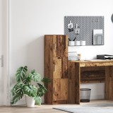 vidaXL Sideboard Maro Lemn vechi Furnir de lemn Compact Sideboard Maro