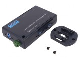 HUB USB 3.0 x4 5Gbps 10-30VDC Kit cu Cablu