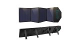 Choetech &icirc;ncărcător solar pliabil de mari dimensiuni, pliabil, 80 W, solar fotovoltaic USB tip C (Power Delivery) / 2x USB (&icirc;ncărcare rapidă / 2,4A) (