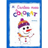 Cartea mea de colorat - Iarna |