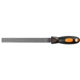 Rapila dreapta 200 mm pentru lemn, din otel T12, cu maner ergonomic