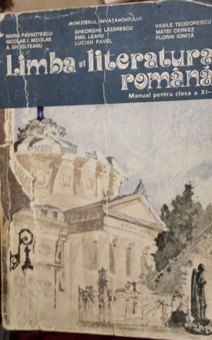 Limba si literatura romana manual pentru clasa a XI-a Maria Pavnotescu
