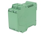 Carcasă pentru șină DIN poliamidă verde 32 borne
