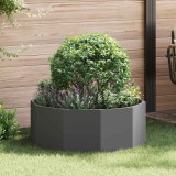 vidaXL Jardinieră Negru 90 x 90 x 35 cm Oțel 883731