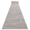 Traversa sisal Floorlux model 20389 argintiu si negru, 70 cm