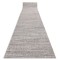 Traversa sisal Floorlux model 20389 argintiu si negru 80 cm, 80x700 cm