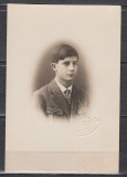 PORTRET TANAR FOTO-LUX GRIVITEI BUCURESTI 1928, Necirculata, Printata