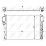 Radiator racire motor Nrf 53839