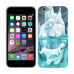 Husa iPhone 6S iPhone 6 Silicon Gel Tpu Model Polar Bears foto