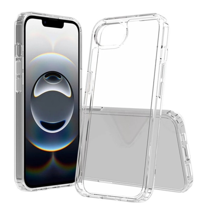 BestCase&reg; Husa Clear Silicon pentru Apple iPhone 16e, Transparent