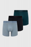 Abercrombie &amp; Fitch boxeri 3-pack barbati, culoarea verde