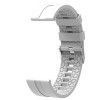 Curea din silicon compatibila cu Xiaomi Watch S1, Telescoape QR, 22mm, Oatmeal White