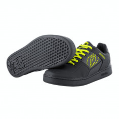 Pantofi Ciclism O Neal Pinned Flat Galben Neon 42 foto