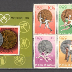 Romania.1972 Medalii olimpice MUNCHEN ZR.464