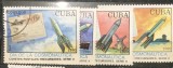 (STR3) Timbre serii Straine Cuba Aeronautica